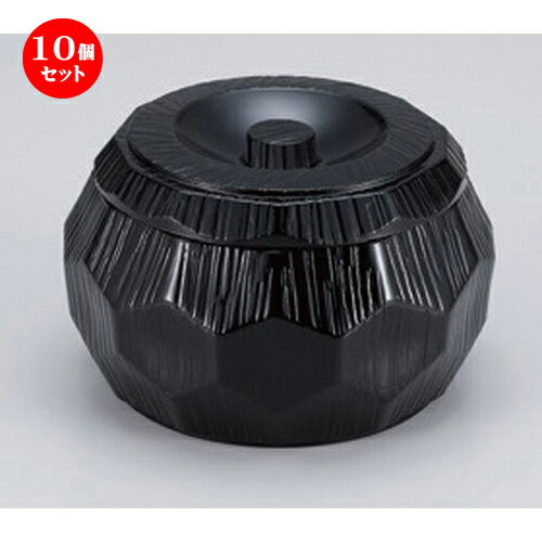 10個セット 錦亀甲飯器 黒 [ 15.1 x 9cm (750cc) 459g ] | 飯器 お茶碗 おすすめ 人気 食器 業務用 飲食店 カフェ うつわ 器 おしゃれ かわいい お洒落 ギフト プレゼント 引き出物 内祝い 結婚祝い 誕生日 贈り物 贈答品