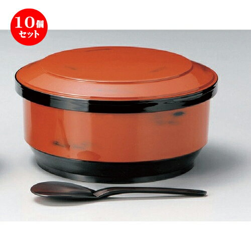 10個セット いずみ飯器根来 10人用平付 [ 32.2 x 17cm・内寸28.2 x 13.5cm 1485g ] | 飯器 お茶碗 おすすめ 人気 食器 業務用 飲食店 カフェ うつわ 器 おしゃれ かわいい お洒落 ギフト プレゼント 引き出物 内祝い 結婚祝い 誕生日 贈り物 贈答品