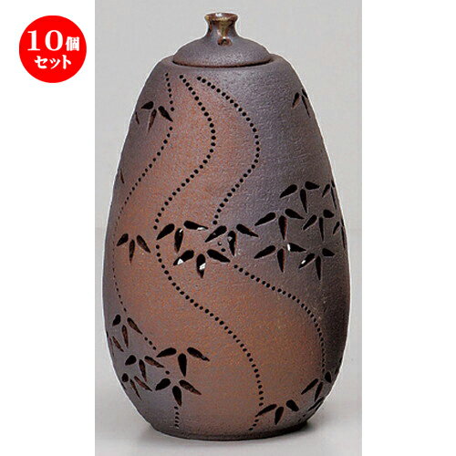 10個セット☆ 照明具 ☆灯リ花入雫ノ笹 (小) [ 16 x 27cm 1150g ] [ 料亭 旅館 インテリア 飲食店 業務用 ]