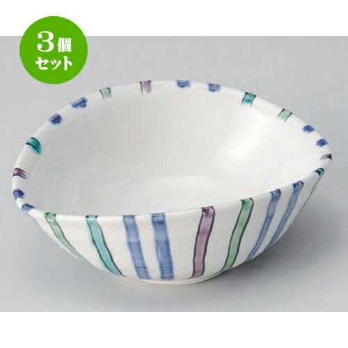 3個セット☆ 向付 ☆色十草楕円向付 [ 14.5 x 11 x 5.7cm 197g ] | 和食器 鉢 小鉢 ボウル 浅鉢 料亭 ホテル 食器 業務用 飲食店 カフェ うつわ 器 おしゃれ かわいい ギフト プレゼント 内祝い 誕生日 贈り物 贈答品 おすすめ 食器セット