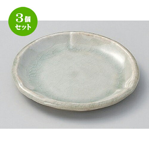 3個セット☆ フルーツ皿 ☆白雲4.0丸皿 [ 13 x 1.7cm 220g ] | 中皿 デザート皿 取り皿 人気 食器 業務用 飲食店 カフェ ホテル SNS 内祝い ギフト パーティ 引き出物 SNS 食器セット