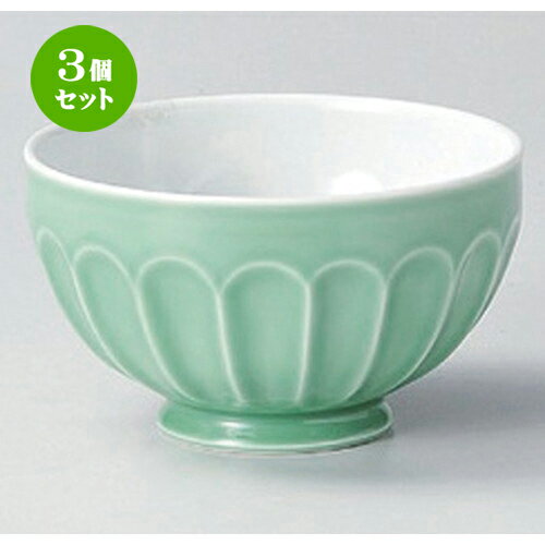 楽天せともの本舗3個セット☆ 多用碗 ☆ミントグリーン軽量ボウル [ 13 x 7.5cm （500cc） 227g ] | 多用丼 サラダ 麺類 スープ 食器 業務用 飲食店 カフェ うつわ 器 おしゃれ かわいい お洒落 可愛い ギフト プレゼント 引き出物 内祝い 結婚祝い 誕生日 贈り物 贈答品 おすすめ 食器セット