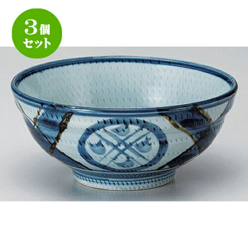 3個セット ☆ シリーズ丼 ☆錆格子紋玉6.0丼 [ 18.7 x 8.5cm 810g ] | お好み丼 丼ぶり カフェ丼 鉢 ラーメン そば うどん ボウル 食器 業務用 飲食店 カフェ うつわ 器 おしゃれ かわいい ギフト プレゼント 誕生日 贈り物 贈答品 食器セット