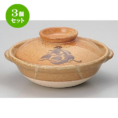 3個セット☆ 有田焼土鍋 ☆8号土鍋 [ 24 x 13cm 1700g ] | 人気 おすすめ 食器 洋食器 業務用 飲食店 カフェ うつわ 器 おしゃれ かわいい ギフト プレゼント 誕生日 食器セット