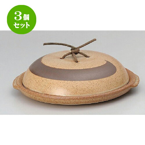 3個セット☆ 有田焼土鍋 ☆9号蓋付陶板 [ 28.5 x 8cm 2600g ] | 人気 おすすめ 食器 洋食器 業務用 飲食店 カフェ うつわ 器 おしゃれ かわいい ギフト プレゼント 誕生日 食器セット