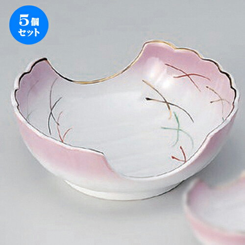 5個セット☆ 刺身 ☆紫吹武蔵野刺身鉢 [ 13.5 x 11.5 x 5cm 270g ] | 人気 おすすめ 食器 洋食器 業務用 飲食店 カフェ うつわ 器 おしゃれ かわいい ギフト プレゼント 誕生日 食器セット