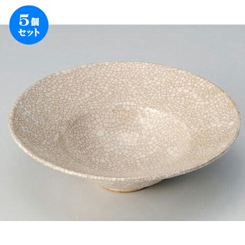 5個セット☆ 向付 ☆シブ入中落中鉢 [ 21 x 5.8cm 424g ] | 和食器 鉢 小鉢 ボウル 浅鉢 料亭 ホテル 食器 業務用 飲食店 カフェ うつわ 器 おしゃれ かわいい ギフト プレゼント 内祝い 誕生日 贈り物 贈答品 おすすめ