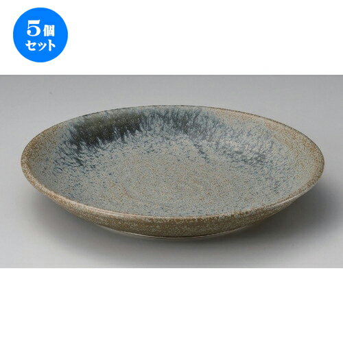 5個セット☆ 丸皿 ☆益子風結晶10.0丸皿 [ 29.5 x 4.5cm 1200g ] | 大きい お皿 大皿 盛り皿 盛皿 人気 おすすめ パスタ皿 パーティー 食器 業務用 飲食店 カフェ うつわ 器 ギフト プレゼント誕生日 贈り物 贈答品 おしゃれ かわいい 食器セット