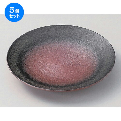 5個セット☆ 組皿 ☆焼締9.5皿 [ 29 x 5cm 1068g ] | 組皿 和皿 取り皿 取り皿 おすすめ 万能 食器 業務用 飲食店 カフェ うつわ 器 おしゃれ かわいい お洒落 可愛い ギフト プレゼント 引き出物 内祝い 結婚祝い 誕生日 贈り物 贈答品 食器セット