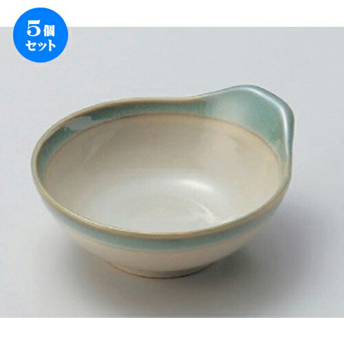 5個セット 呑水 /ヒスイ流し呑水 [ 12.5 x 11.5 x 4.7cm 176g ] | 鍋 お鍋 呑水 とんすい 取り皿 鍋パ ..