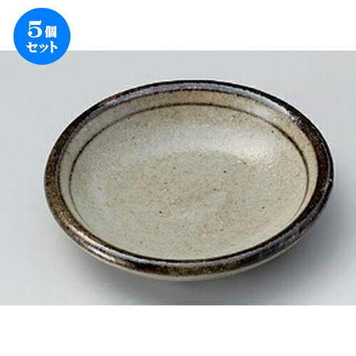 5個セット☆ 小皿 ☆唐津筋3.0皿 [ 9.3 x 1.8cm 95g ] | 人気 おすすめ 食器 洋食器 業務用 飲食店 カフェ うつわ 器 おしゃれ かわいい ギフト プレゼント 誕生日 食器セット(3)