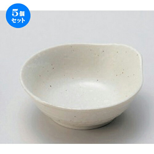 5個セット 呑水 /雪粉引呑水 [ 14 x 13 x 4.3cm 209g ] | 鍋 お鍋 呑水 とんすい 取り皿 鍋パ インスタ..