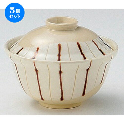 5個セット☆ 煮物碗 ☆錆十草福碗 [ 10.8 x 8.5cm 252g ] | 煮物 料亭 旅館 割烹 碗 人気 おすすめ 食器 業務用 飲食店 カフェ うつわ 器 おしゃれ かわいい ギフト プレゼント 引き出物 誕生日 贈り物 贈答品 食器セット