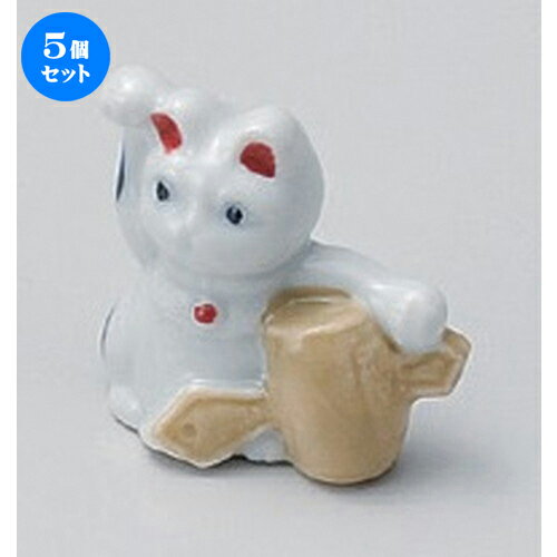 5個セット☆ 箸置き ☆招キ猫小槌箸置 [ 4.2 x 2.2 x 4.1cm 37g ] | 箸置き 箸置 はしおき 箸 カトラリー 食器 業務用 飲食店 カフェ うつわ 器 おしゃれ かわいい お洒落 ギフト プレゼント 引き出物 内祝い 結婚祝い 誕生日 贈り物 贈答品 食器セット