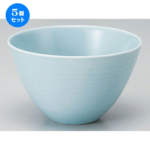5個セット☆ 多用丼 ☆青磁5.5深丼 [ 17 x 10.3cm 631g ] | お好み丼 丼ぶり カフェ丼 鉢 ラーメン そば うどん ボウル 食器 業務用 飲食店 カフェ うつわ 器 おしゃれ かわいい ギフト プレゼント 誕生日 贈り物 贈答品 食器セット