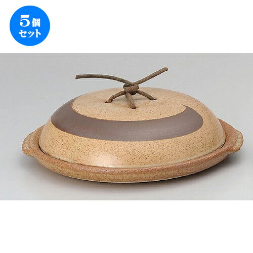 5個セット☆ 有田焼土鍋 ☆6.5号蓋付陶板 [ 19 x 6cm 700g ] | 人気 おすすめ 食器 洋食器 業務用 飲食店 カフェ うつわ 器 おしゃれ かわいい ギフト プレゼント 誕生日 食器セット