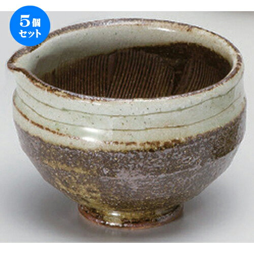 5個セット☆ すり鉢 ☆泥クシ彫リ三.五寸丸片口すり鉢 [ 10 x 7cm 236g ] | 人気 おすすめ 食器 洋食器 ..