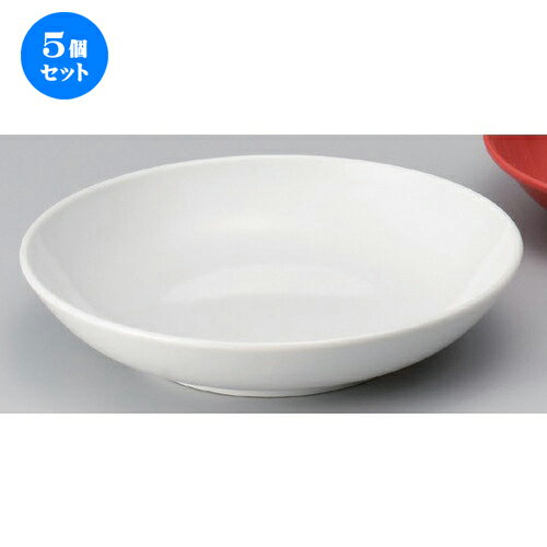 5個セット☆ 中華小物 ☆汁鉢 [ 18 x 7cm 400g ] | スープ 汁椀 フカヒレ ライス 飯碗 チャーハン ラーメ..