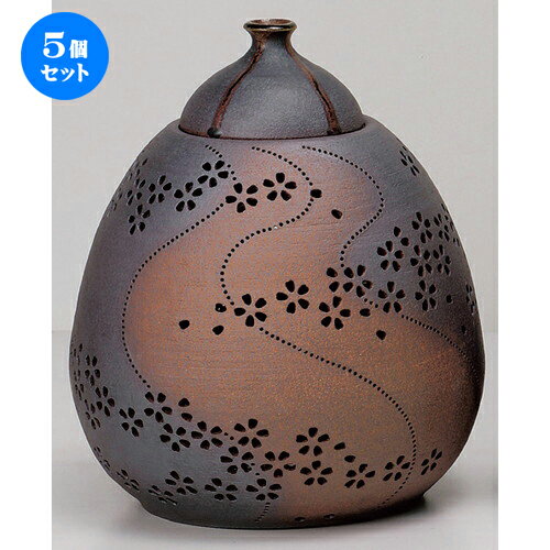 5個セット☆ 照明具 ☆灯リ花入レ雫ノ桜 (大) [ 30 x 34cm 4000g ] [ 料亭 旅館 インテリア 飲食店 業務用 ]