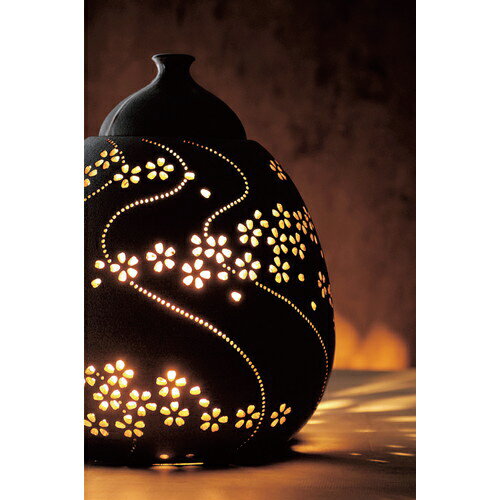 5個セット☆ 照明具 ☆灯リ花入レ雫ノ桜 (大) [ 30 x 34cm 4000g ] [ 料亭 旅館 インテリア 飲食店 業務用 ]