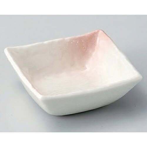Other - 桜吹雪角小鉢 [ 10.5 x 10.5 x 4cm 193g ] | 小鉢 小 小さい 鉢 ボウル 万能 人気 おすすめ 食器 業務用 飲食店 カフェ うつわ 器 おしゃれ かわいい ギフト プレゼント内祝い 結婚祝い 誕生日 贈り物 贈答品