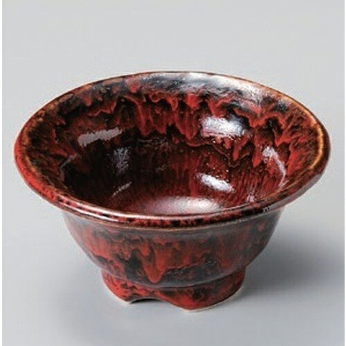 赤天目流し丸小鉢 小 [ 10.5 x 5.5cm 100g ] | 小鉢 小 小さい 鉢 ボウル 万能 人気 おすすめ 食器 業務用 飲食店 カフェ うつわ 器 おしゃれ かわいい ギフト プレゼント内祝い 結婚祝い 誕生日 贈り物 贈答品