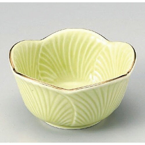 渕金ヒワ葉型小鉢(小) [ 8.6 x 5cm 150g ] | 小鉢 小 小さい 鉢 ボウル 万能 人気 おすすめ 食器 業務用 飲食店 カフェ うつわ 器 おしゃれ かわいい ギフト プレゼント内祝い 結婚祝い 誕生日 贈り物 贈答品