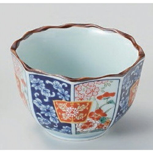 Other - 染錦扇花小付 [ 8.6 x 5.6cm 120g ] | 和食器 鉢 小鉢 ボウル 料亭 ホテル 食器 業務用 飲食店 カフェ うつわ 器 おしゃれ かわいい ギフト プレゼント 内祝い 誕生日 贈り物 贈答品 おすすめ