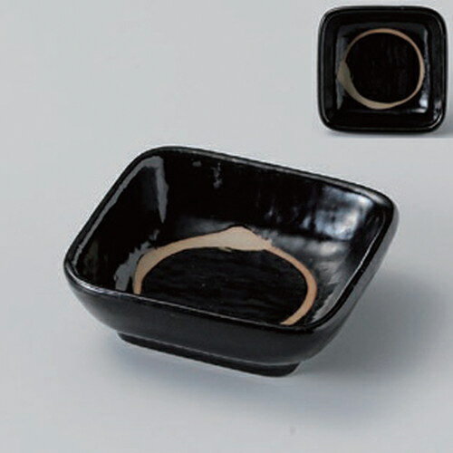 Other - 黒釉丸抜豆千代久 [ 8 x 8 x 2.6cm 117g ] | 和食器 鉢 小鉢 ボウル 料亭 ホテル 食器 業務用 飲食店 カフェ うつわ 器 おしゃれ かわいい ギフト プレゼント 内祝い 誕生日 贈り物 贈答品 おすすめ