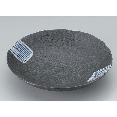 藍たすき丸皿(中) [ 18 x 3.5cm 310g ]| 組皿 和皿 取り皿 取り皿 おすすめ 万能 食器 業務用 飲食店 カフェ うつわ 器 おしゃれ かわいい お洒落 可愛い ギフト プレゼント 引き出物 内祝い 結婚祝い 誕生日 贈り物 贈答品