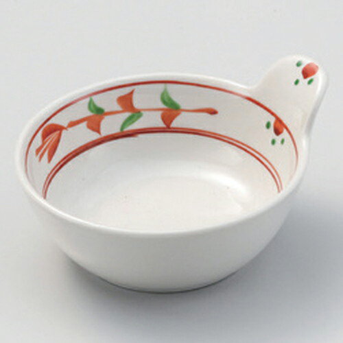 高麗花絵手付呑水 [ 12 x 10.5 x 6cm 412g ] | 和食器 呑水 とんすい 玉割 料亭 ホテル 食器 業務用 飲食店 カフェ うつわ 器 おしゃれ かわいい ギフト プレゼント 内祝い 誕生日 贈り物 贈答品 おすすめ