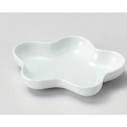 ☆ 小皿 ☆晴 (梅) 豆皿 [ 8.5 x 11 x 2cm 73g ] [ 料亭 旅館 和食器 飲食店 業務用 ]