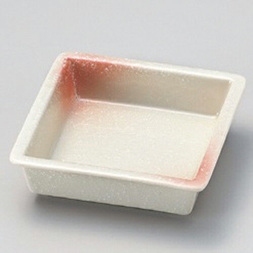 桜吹雪角鉢 [ 11.5 x 11.5 x 3.3cm 253g ] | 小鉢 小 小さい 鉢 ボウル 万能 人気 おすすめ 食器 業務用 飲食店 カフェ うつわ 器 おしゃれ かわいい ギフト プレゼント内祝い 結婚祝い 誕生日 贈り物 贈答品