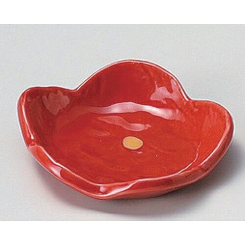 Other - ☆ 小皿 ☆赤梅小皿 [ 7.8 x 7.2 x 1.7cm 52g ] [ 料亭 旅館 和食器 飲食店 業務用 ]
