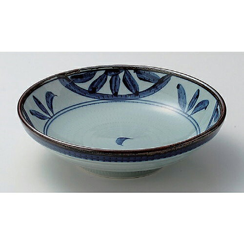 5個セット☆ 麺皿 ☆花紋7.0麺皿 [ 21 x 6cm 688g ] | パスタ パスタ皿 カレー皿 パスタボウル 食器 業務用 飲食店 カフェ うつわ 器 おしゃれ かわいい お洒落 可愛い ギフト プレゼント 引き出物 内祝い 結婚祝い 誕生日 贈り物 贈答品