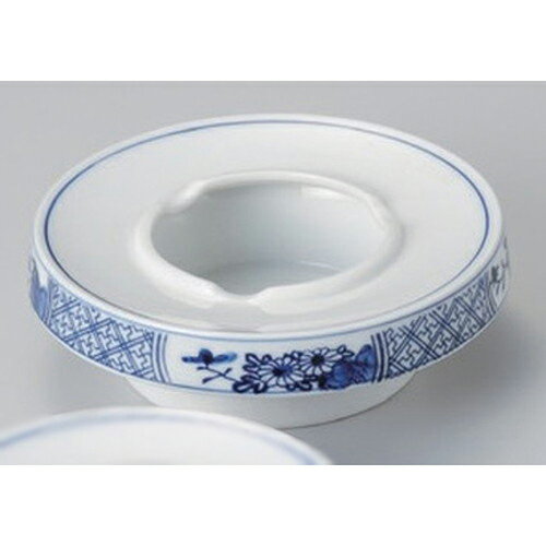 四君子5.0灰皿 [ 15 x 4.5cm 430g ] | 喫煙 喫煙具 はいざら タバコ たばこ 煙草 陶器 国産 美濃焼 来客用 業務用 飲食店 おしゃれ お洒落 和食器 プレゼント IQOS ギフト 父の日 敬老の日 卓上灰皿 開店祝い 陶器灰皿 灰皿陶器 卓上 小物 雑貨