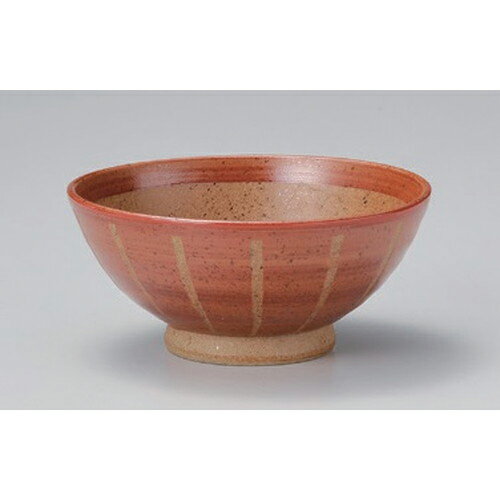 彫トクサ(赤)中平 [ 12.1 x 5.3cm 160g ] | ちゃわん お茶碗 飯碗 ご飯茶碗 白米 人気 おすすめ 食器 業務用 飲食店 カフェ うつわ 器 おしゃれ かわいい ギフト プレゼント 引き出物 誕生日 贈り物 贈答品