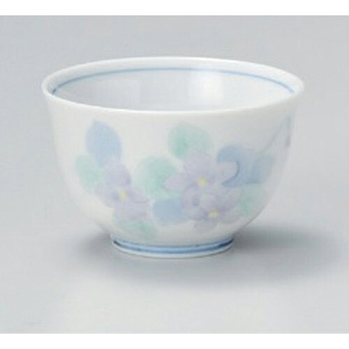 すみれ小煎茶 [ 7.8 x 5cm (120cc) 90g ] | 湯呑 湯のみ せん茶 千茶 一服 人気 おすすめ 食器 業務用 飲食店 カフェ うつわ 器 おしゃれ かわいい ギフト プレゼント 引き出物 誕生日 贈り物 贈答品