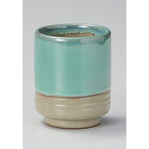 青益子切立湯呑(小) [ 6.6 x 8.4cm (180cc) 210g ] | ゆのみ 湯呑 湯飲み 一服 お茶 人気 おすすめ 食器 業務用 飲食店 カフェ うつわ 器 おしゃれ かわいい ギフト プレゼント 引き出物 誕生日 贈り物 贈答品