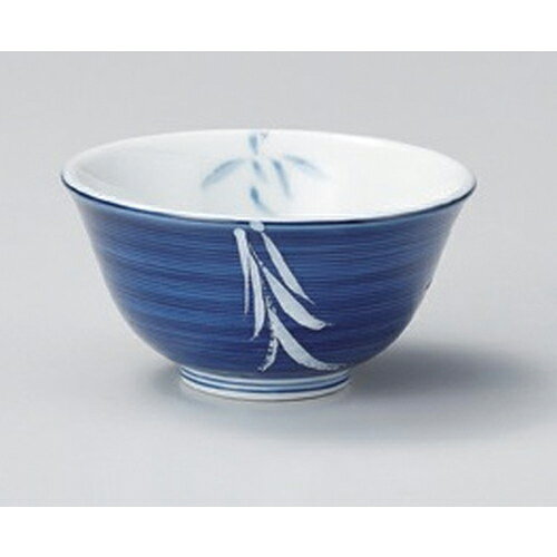 呉須巻蘭反千茶(厚口) [ 9.7 x 5.2cm (180cc) 120g ] | 湯呑 湯のみ せん茶 千茶 一服 人気 おすすめ 食器 業務用 飲食店 カフェ うつわ 器 おしゃれ かわいい ギフト プレゼント 引き出物 誕生日 贈り物 贈答品