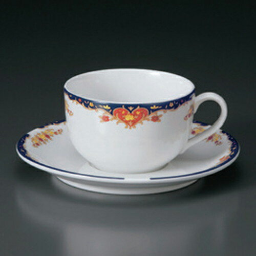 5個セット☆ コーヒーカップ ☆アラベスクブルー紅茶C/S [ 11.3 x 8.9 x 5.7cm 200cc 15.3 x 1.9cm 340g ] | コーヒー カップ ティー 紅茶 喫茶 人気 おすすめ 食器 洋食器 業務用 飲食店 カフェ うつわ 器 おしゃれ かわいい ギフト プレゼント 引き出物 誕生日 贈答品