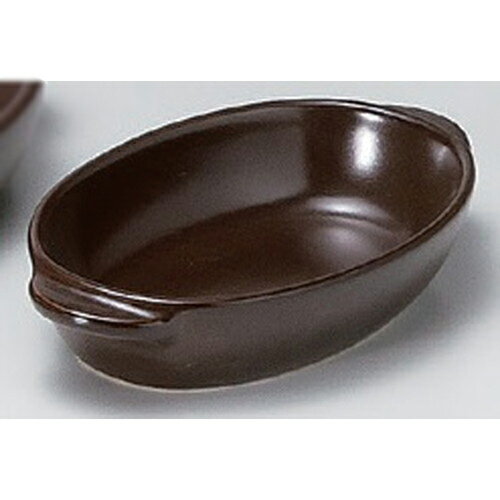 茶楕円グラタン小 [ 18.7 x 11 x 3.6cm 242g ] | グラタン スープ ドリア アヒージョ シチュー 人気 お..