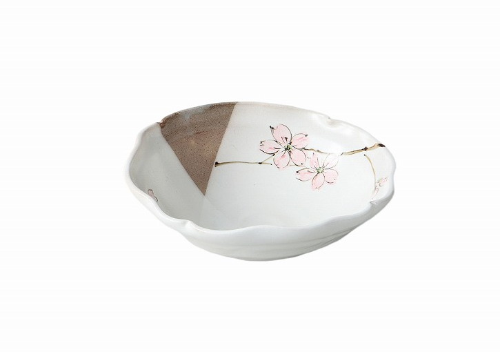 ピンク桜 ひねり鉢 [品：17.7×φ16.4×6cm] | 敬老の日 父の日 母の日 バースディ(お誕生日) 成人祝い 入学祝い 就職祝い プレゼント ギフト