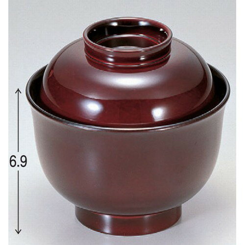 お椀 3.3寸美里吸椀溜 洗浄機可 [10φ x 9.7cm] 耐熱ABS樹脂 食洗機可 (7-193-1) | 小吹椀 汁椀 お椀 煮物碗 吸物椀 スープ soupcup プレゼント ギフト 結婚祝い 引き出物 内祝い 開店祝い 退職祝い 贈答品 贈り物 人気 通販 おしゃれ かわいい 業務用 飲食店