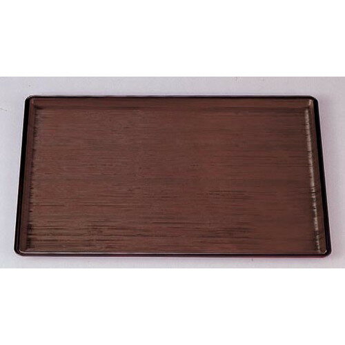 お盆 焼杉長手盆溜尺4寸 [42.5 x 29.9 x 1.6cm] ABS樹脂 (7-44-8) | お盆 トレー トレイ おぼん 食器 業務用 配膳 プレゼント ギフト 結婚祝い 引き出物 内祝い 開店祝い 退職祝い せともの 瀬戸物 贈答品 贈り物 人気 通販