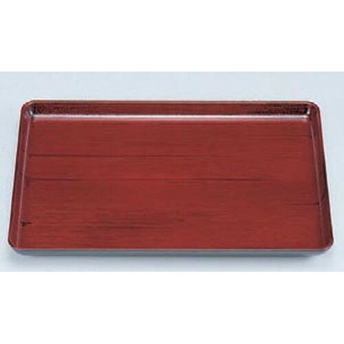 お盆 長手盆溜刷毛目尺1寸 [33.5 x 23.5 x 2cm] ABS樹脂 (7-49-6) | お盆 トレー トレイ おぼん 食器 ..