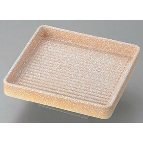 バイキング盛器ABS角肉皿赤志野2...