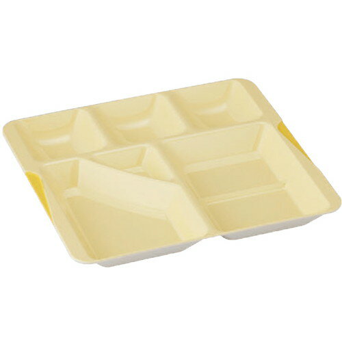 バイキング盛器 パレットプレートパステルイエロー 洗浄機可 [28.2 x 25.5 x 2 cm] 耐熱ABS樹脂 食洗機可 (7-590-4) | 人気 おすすめ 食器 洋食器 業務用 飲食店 カフェ うつわ 器 おしゃれ かわいい ギフト プレゼント 引き出物 誕生日