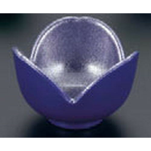 松花堂 チューリップ珍味(樹脂製)ルリ銀彩 [6.1φ x 4.1cm] 樹脂 (7-380-5) | 小鉢 小 小さい 鉢 ボウル 万能 人気 おすすめ 食器 業務用 飲食店 カフェ うつわ 器 おしゃれ かわいい ギフト プレゼント内祝い 結婚祝い 誕生日 贈り物 贈答品