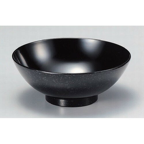 お椀 茶漬飯椀黒油滴 [14.7φ x 5.7cm] ABS樹脂 (7-172-15) 【料亭 旅館 和食器 飲食店 業務用】